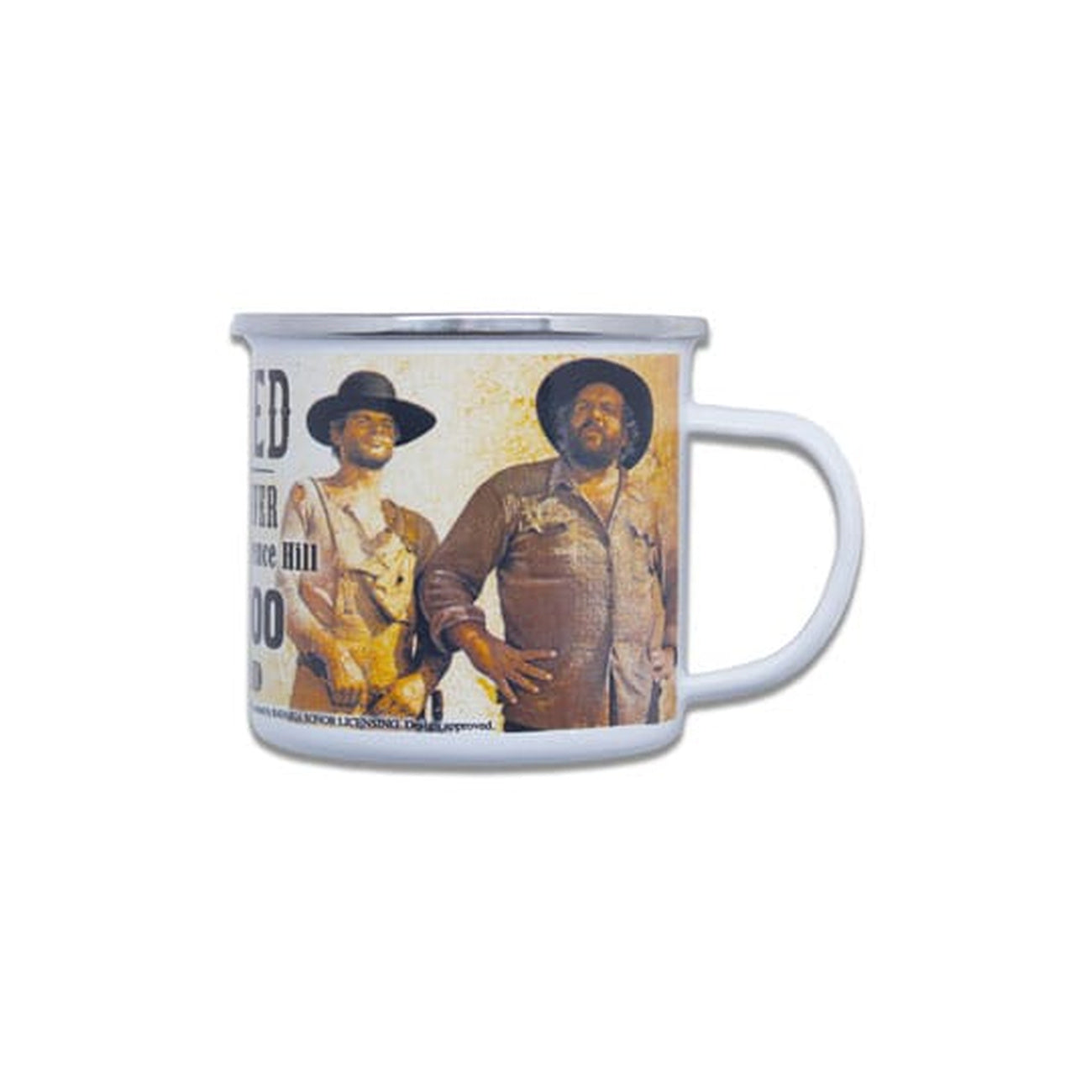 Product image Bud Spencer & Terence Hill Wanted Enamel Mug