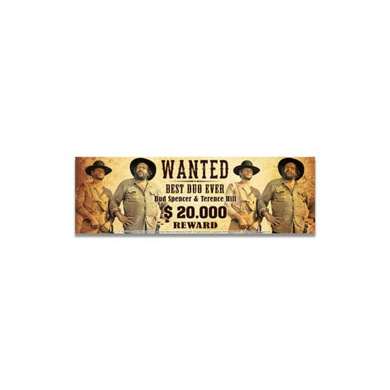 Product image Bud Spencer & Terence Hill Wanted Enamel Mug