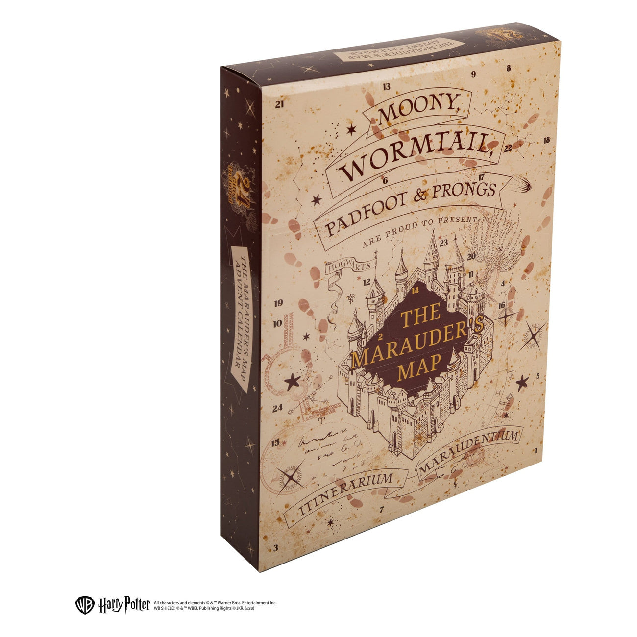 Produktbild Harry Potter Adventskalender Marauder's Map New Edition 2026