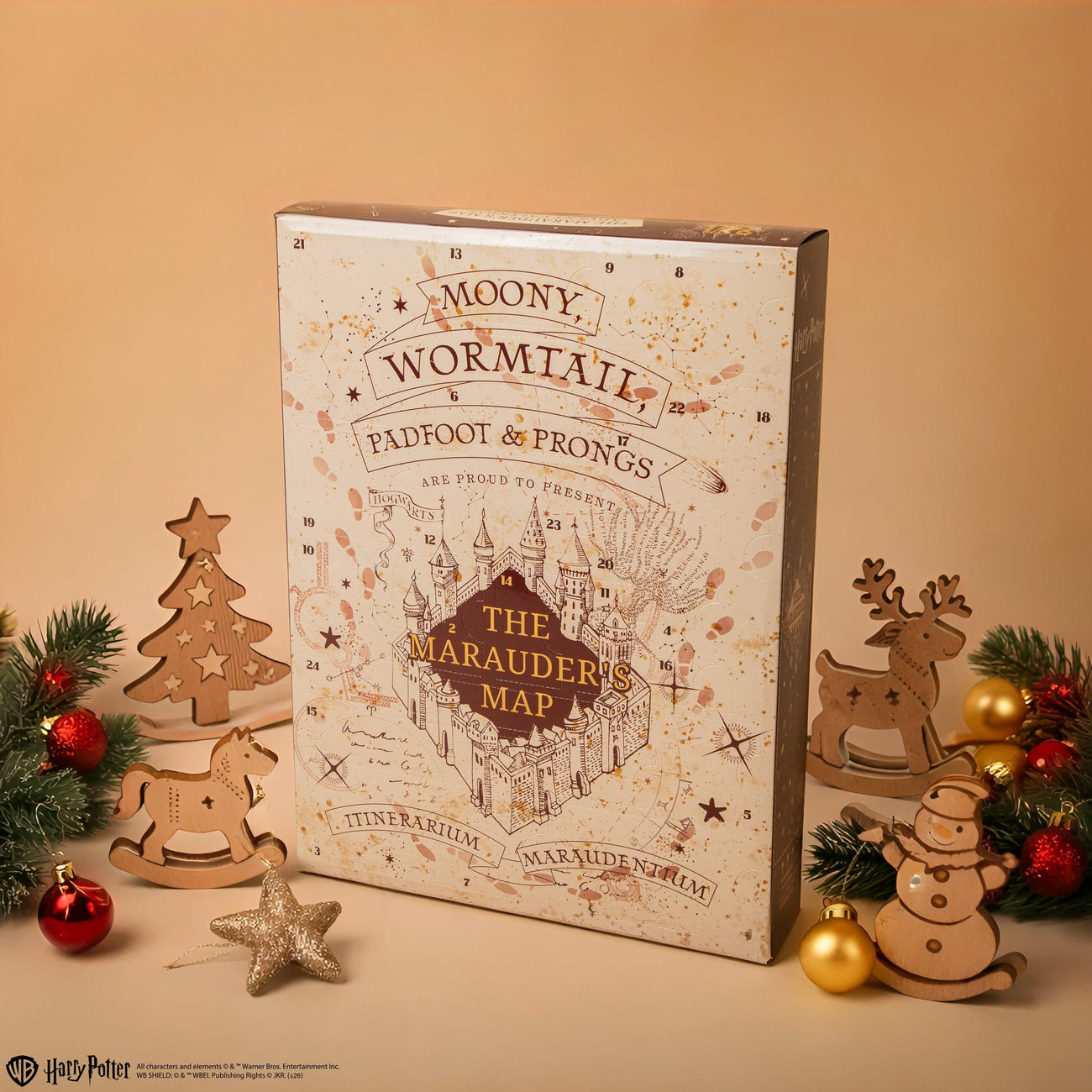 Produktbild Harry Potter Adventskalender Marauder's Map New Edition 2026