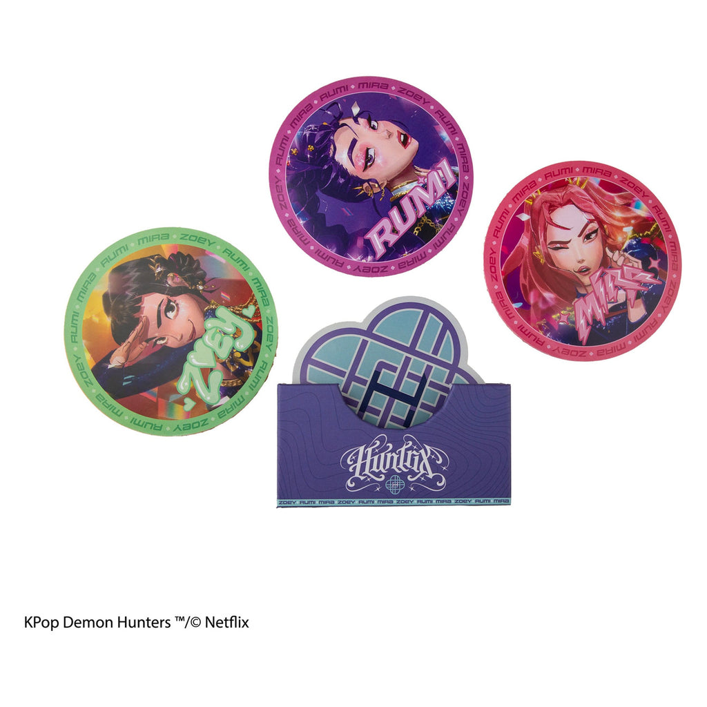 Produktbild KPop Demon Hunters Untersetzer-Set (4 Stk.) HUNTR/X