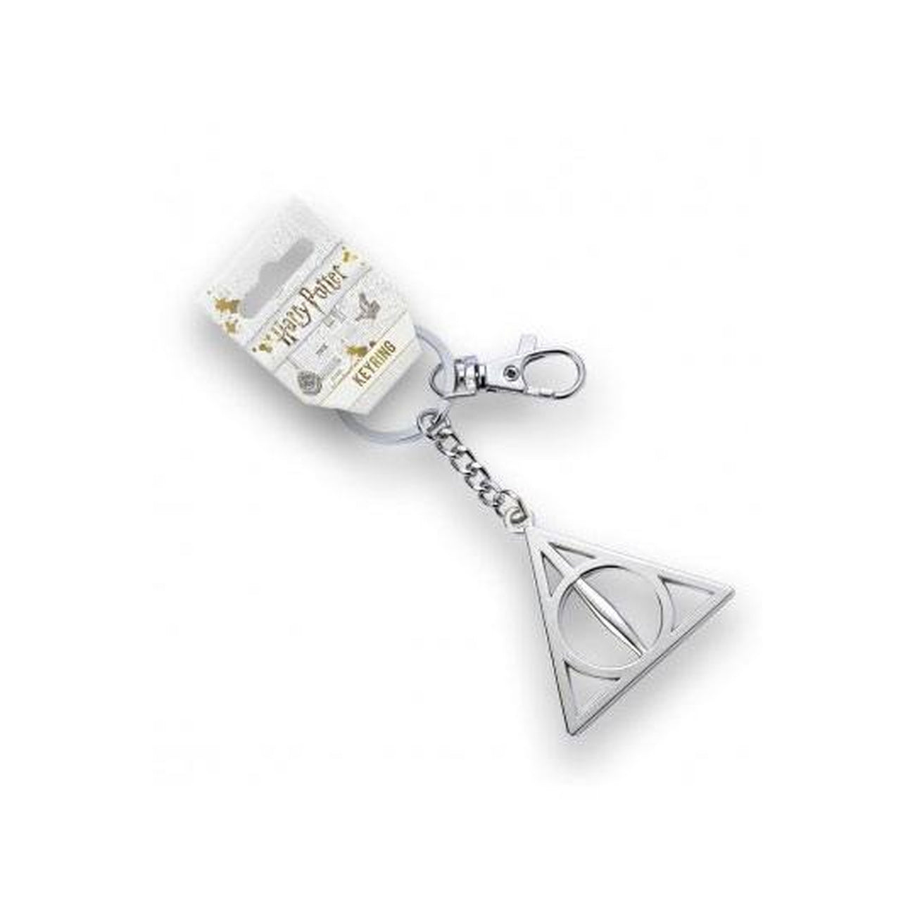 Produktbild Harry Potter Schlüsselanhänger Deathly Hallows (versilbert)