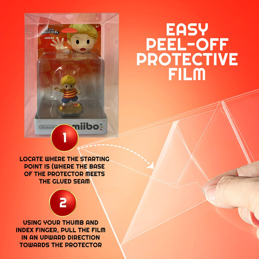 Produktbild PET Gehäuse 10er-Pack für Amiibo Figuren