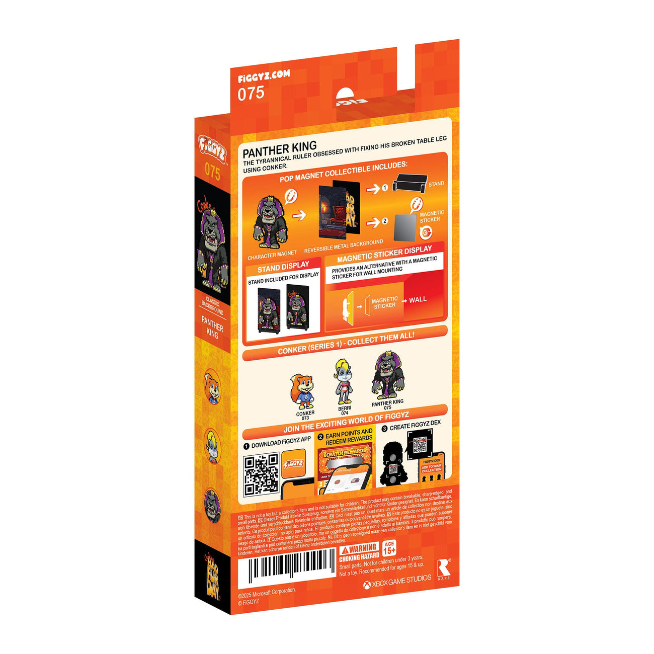 Produktbild Conker's Bad Fur Day FiGGYZ Magnet-Sammelfigur Panther King