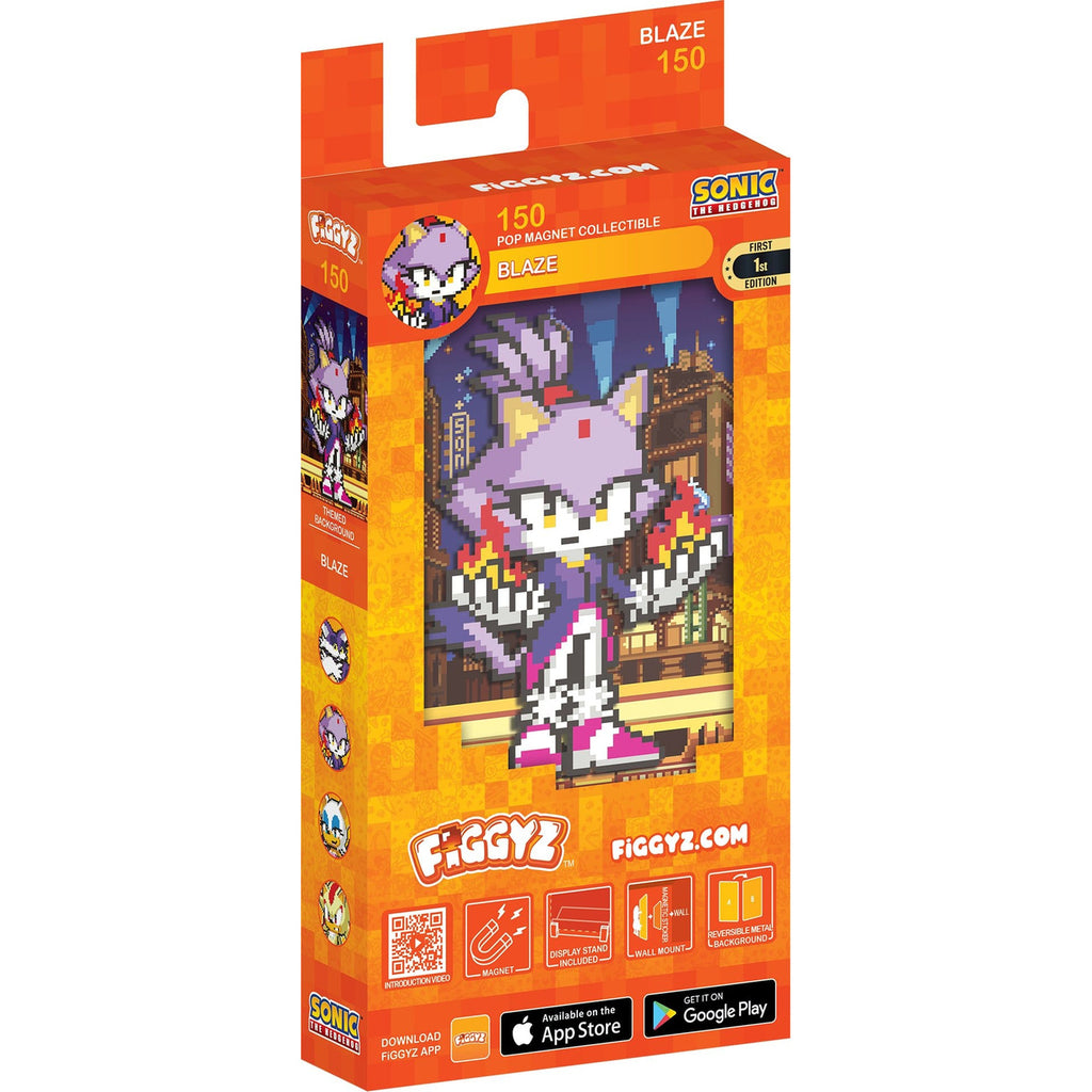 Produktbild Sonic the Hedgehog (Modern) FiGGYZ Magnet-Sammelfigur Blaze