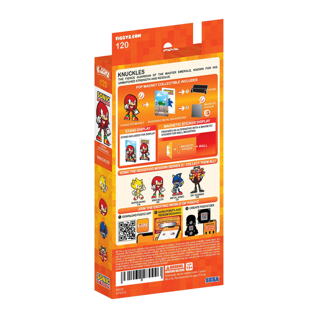 Produktbild Sonic the Hedgehog (Modern) FiGGYZ Magnet-Sammelfigur