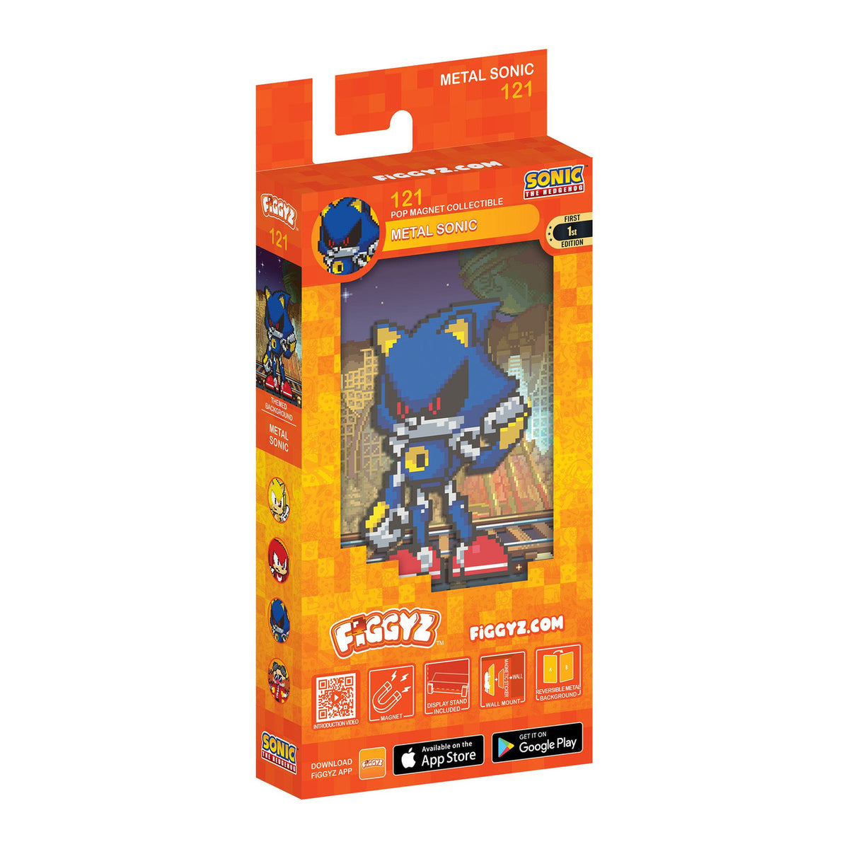 Produktbild Sonic the Hedgehog (Modern) FiGGYZ Magnet-Sammelfigur Metal