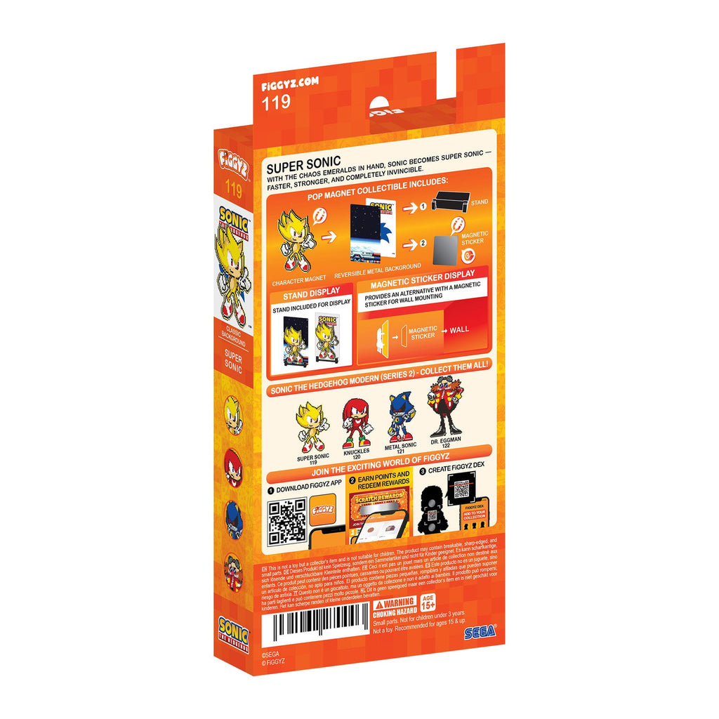 Product image Sonic the Hedgehog (Modern) FiGGYZ Super Collectible Magnet Figure