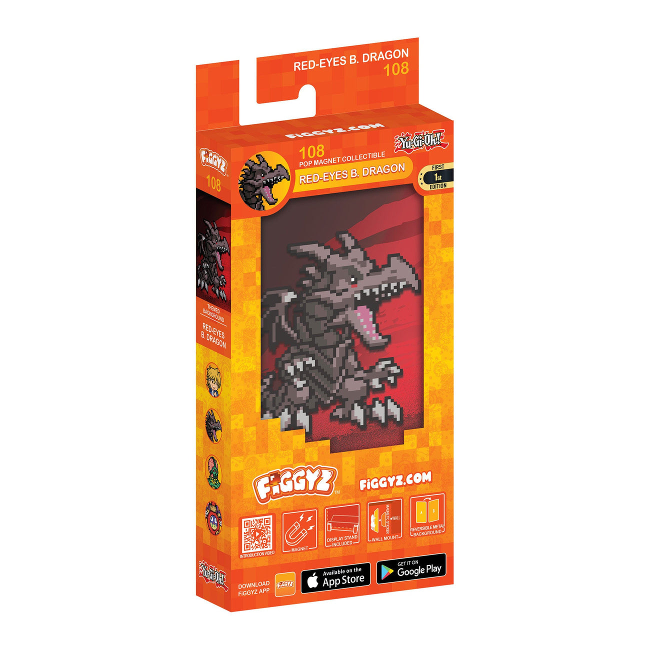 Produktbild Yu-Gi-Oh! FiGGYZ Magnet-Sammelfigur Red-Eyes B. Dragon 11 cm
