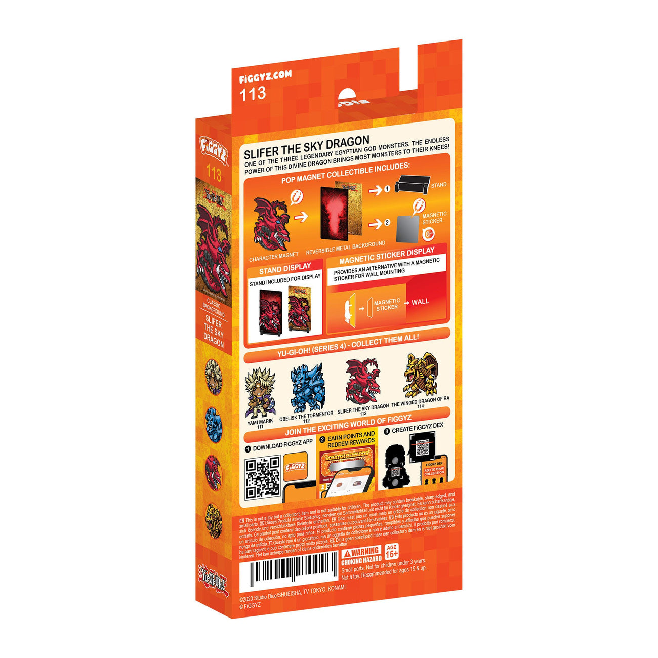 Produktbild Yu-Gi-Oh! FiGGYZ Magnet-Sammelfigur Slifer the Sky Dragon