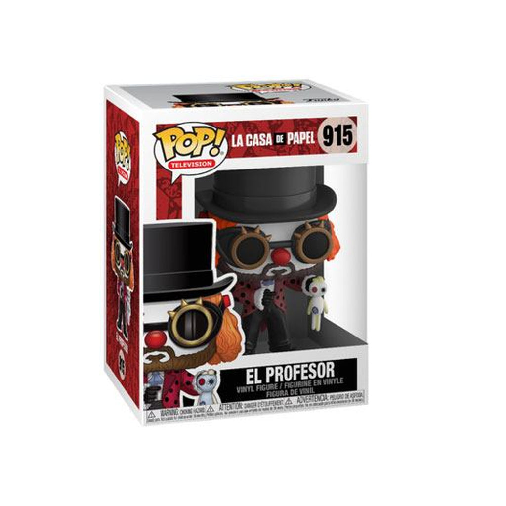Produktbild Haus des Geldes POP! TV Vinyl Figur Professor O Clown 9 cm