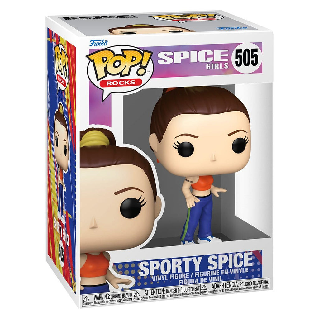Produktbild Spice Girls POP! Rocks Vinyl Figur Sporty Spice 9 cm