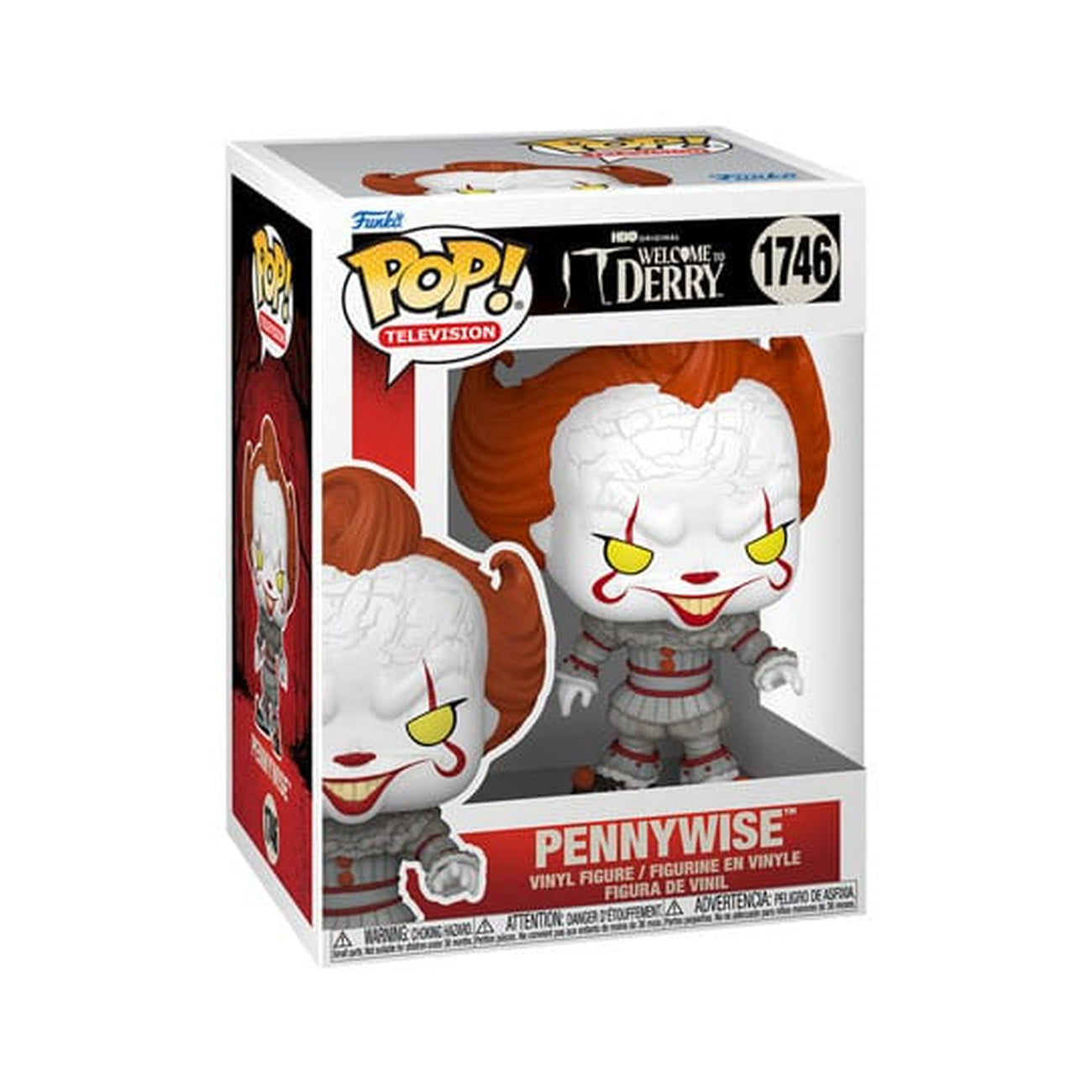 Produktbild It-Welcome to Derry POP! Plus Vinyl Figur Pennywise the