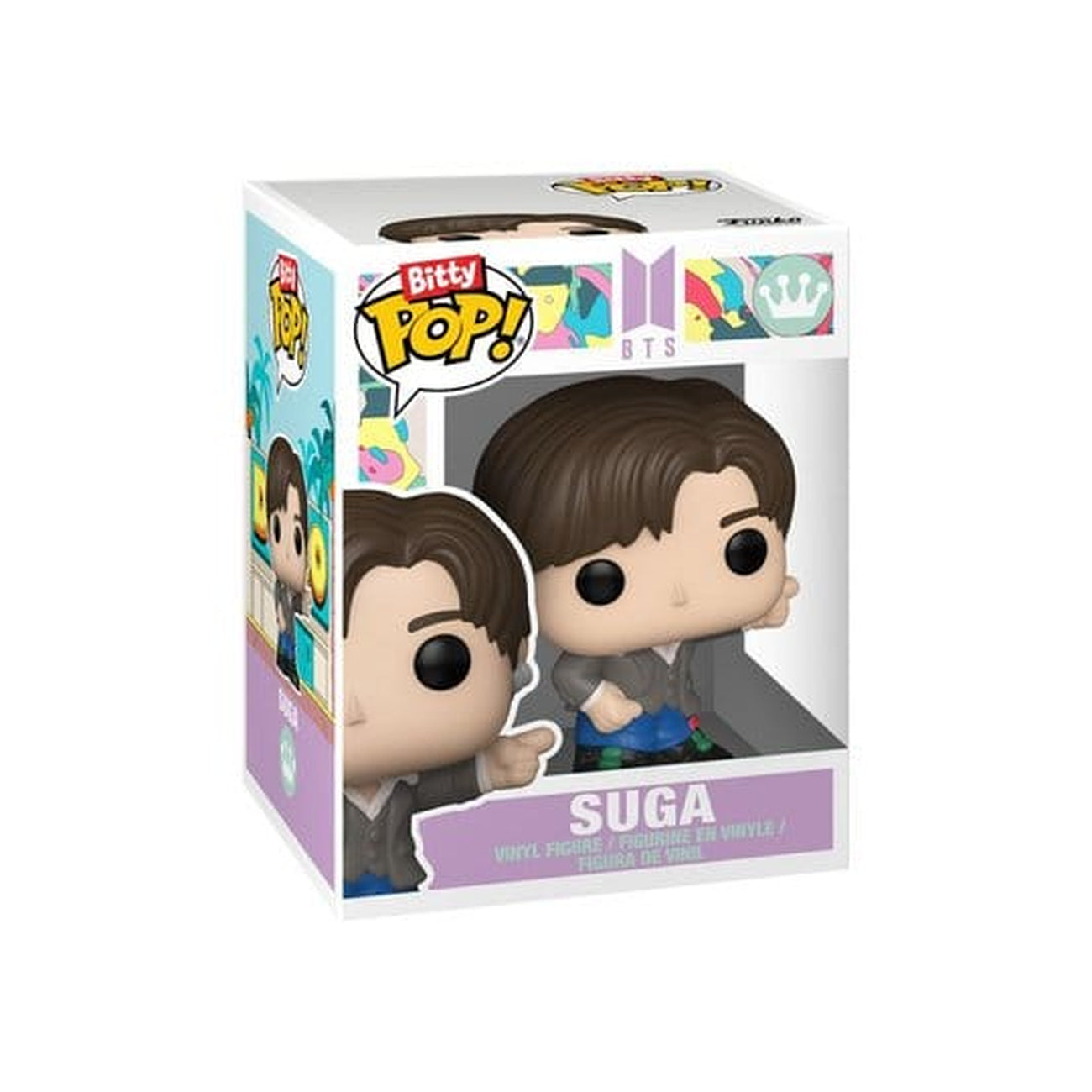 Produktbild BTS Bitty POP! Stages Vinyl Figuren Suga (Dynamite) 2,5 cm