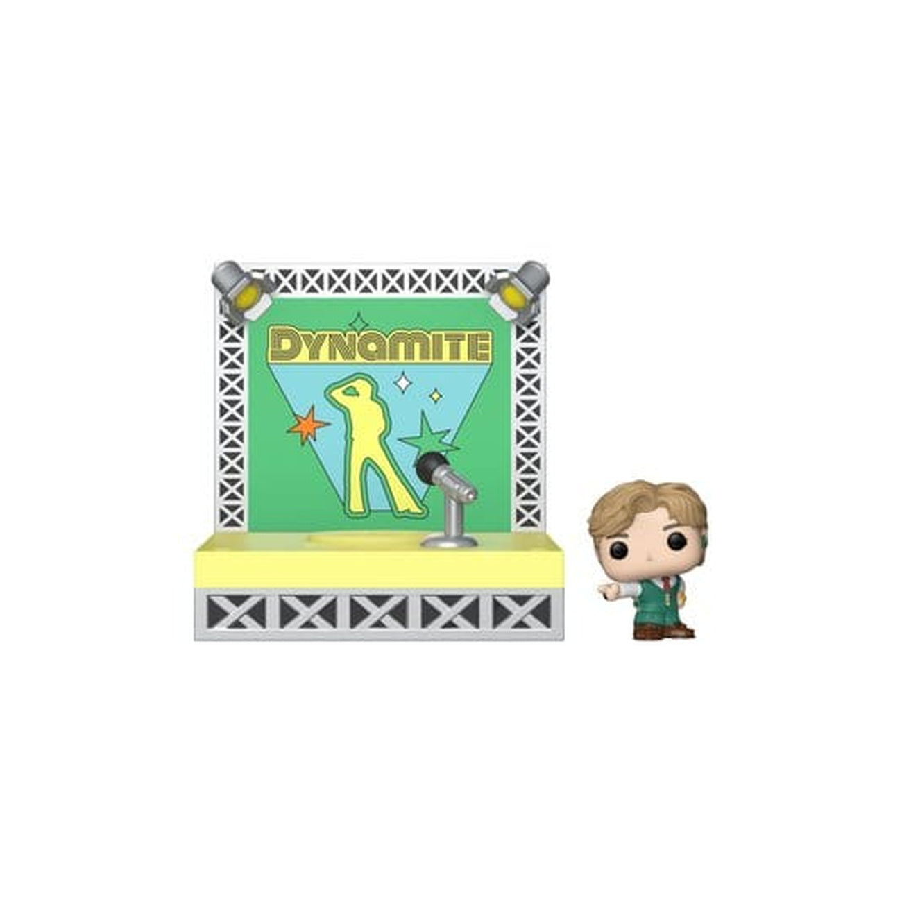 Produktbild BTS Bitty POP! Stages Vinyl Figuren V (Dynamite) 2,5 cm