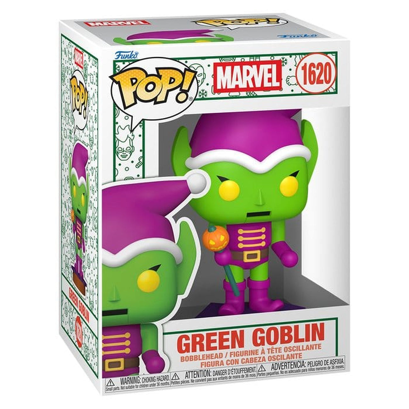 Produktbild Marvel POP! Vinyl Figur : Holiday S6- Goblin(NTKR) 9 cm