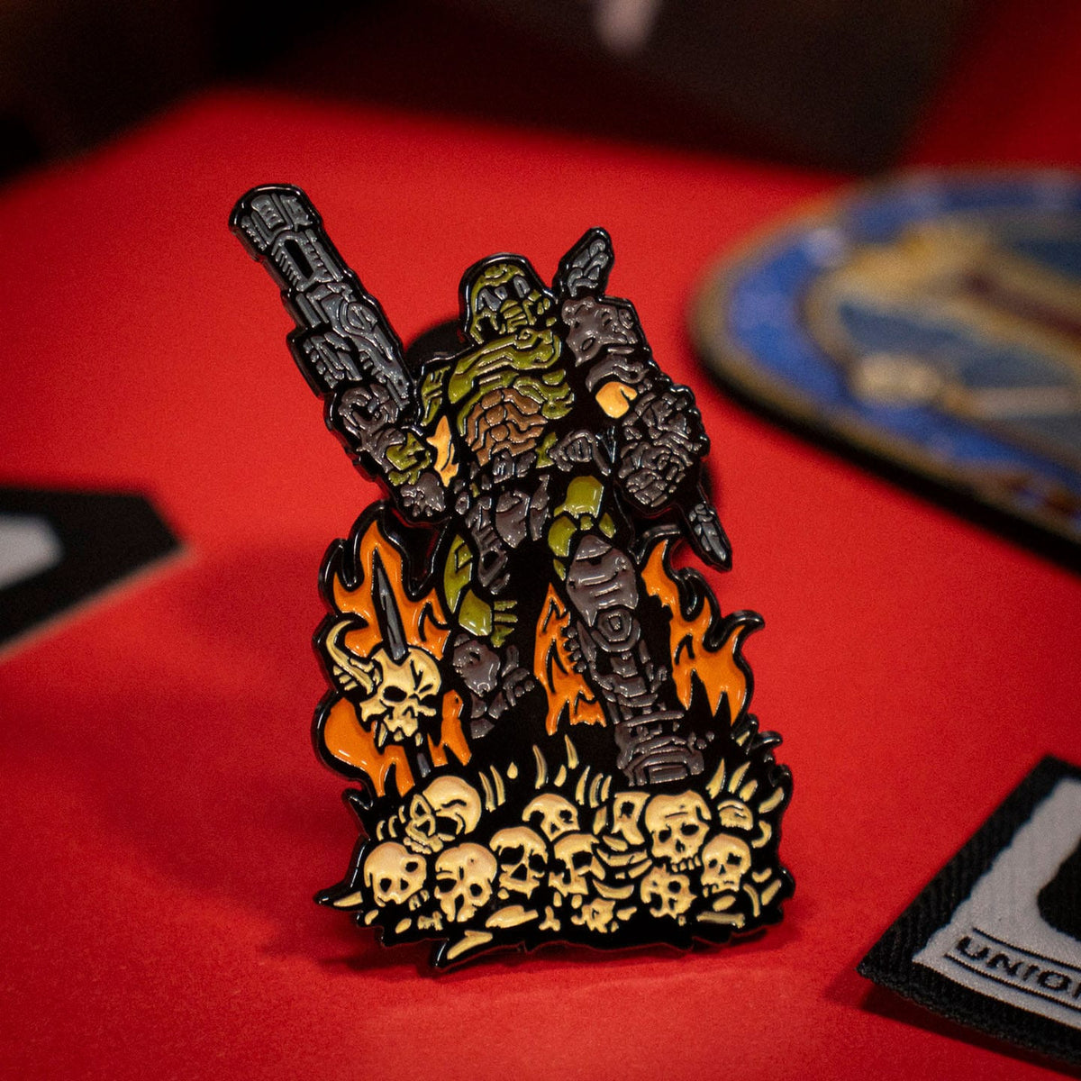 Produktbild Doom Eternal Ansteck-Pin Doom Guy Limited Edition