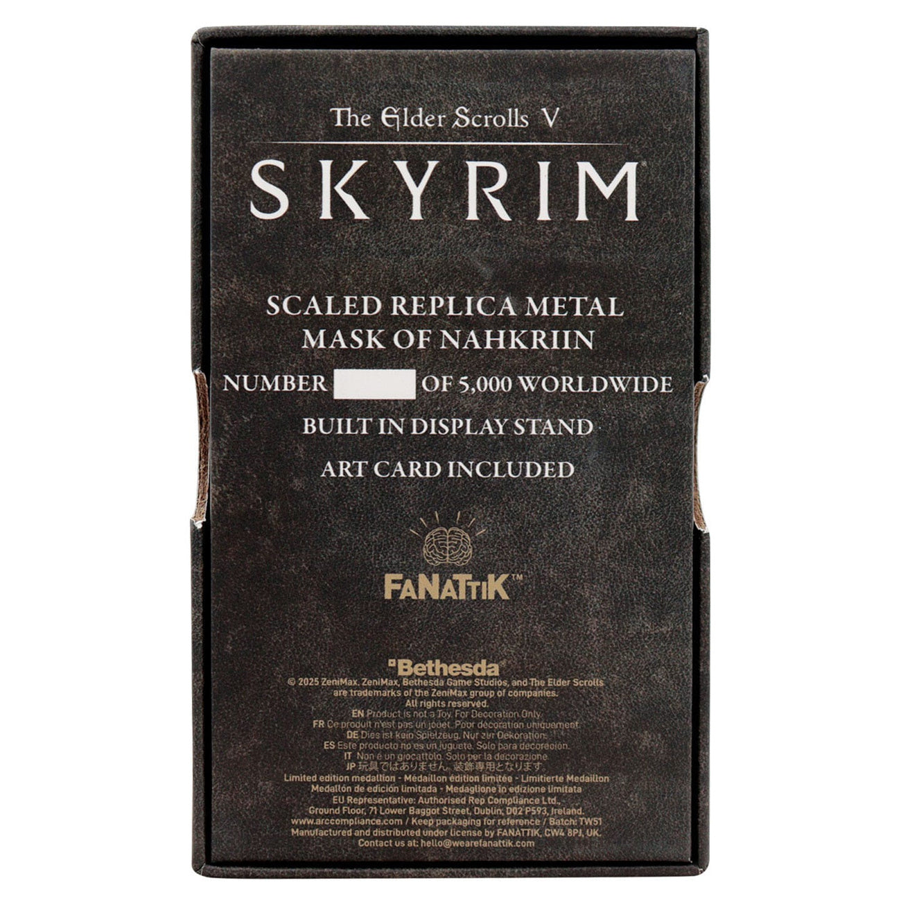 Produktbild The Elder Scrolls V Replik Skyrim Nahkriin Dragon Priest