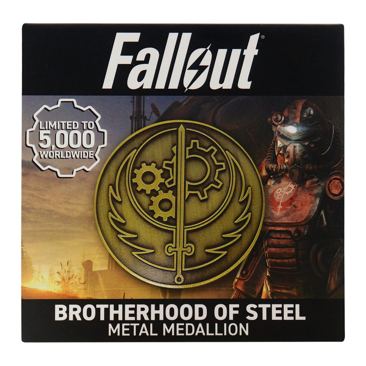 Produktbild Fallout Medaille Brotherhood of Steel