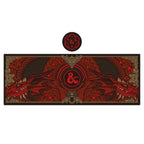 Produktbild Dungeons & Dragons Schreibtischunterlage & Untersetzer Set