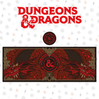 Produktbild Dungeons & Dragons Schreibtischunterlage & Untersetzer Set