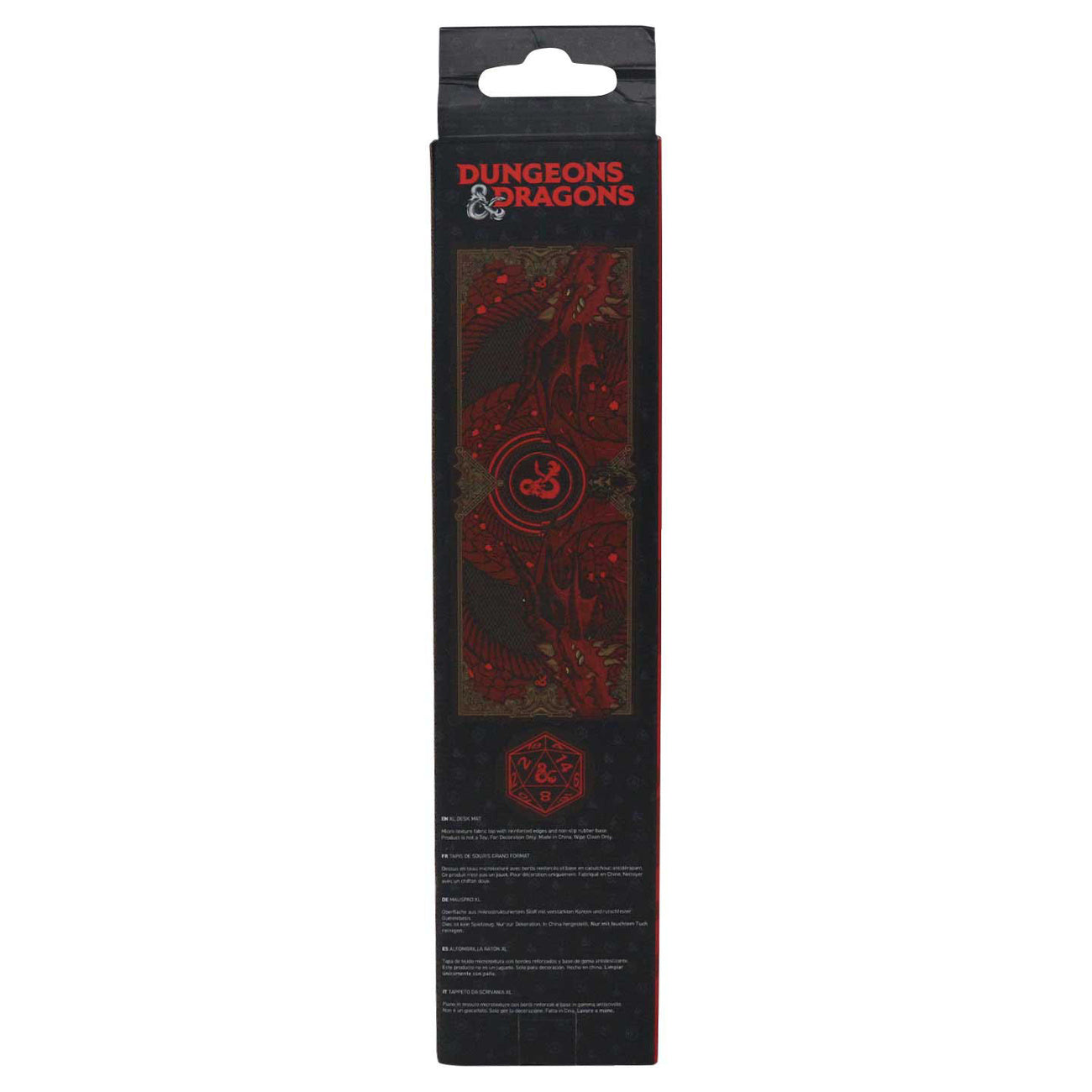 Produktbild Dungeons & Dragons Schreibtischunterlage & Untersetzer Set
