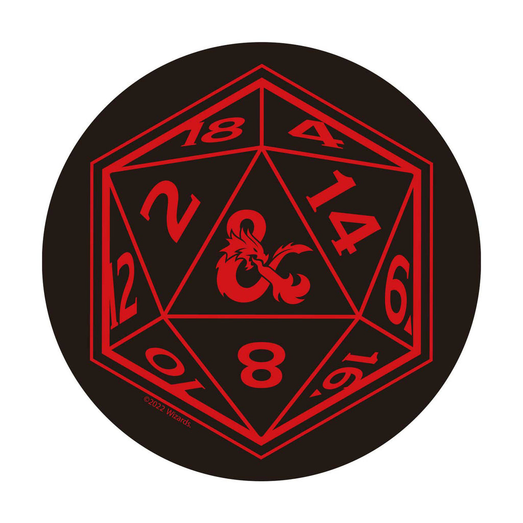 Produktbild Dungeons & Dragons Schreibtischunterlage & Untersetzer Set