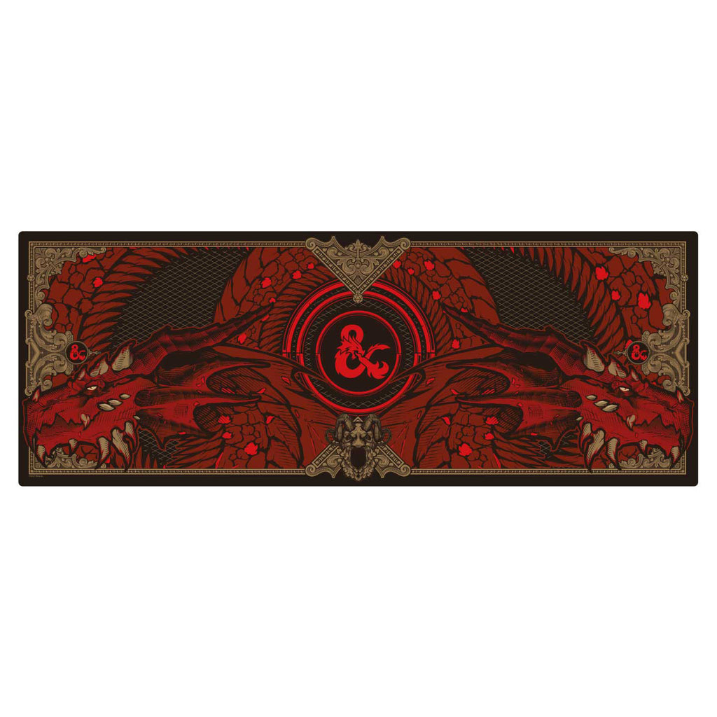 Produktbild Dungeons & Dragons Schreibtischunterlage & Untersetzer Set