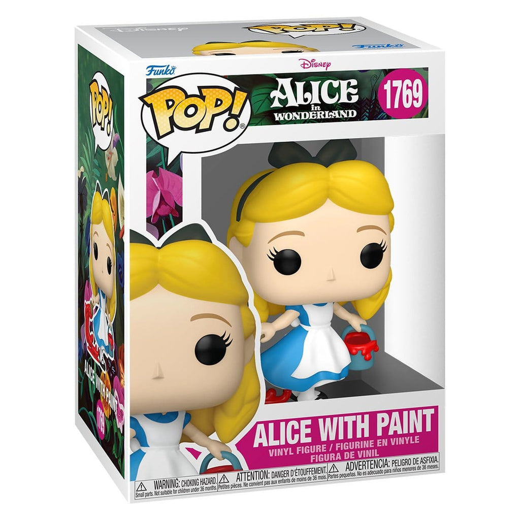 Produktbild Alice im Wunderland POP! Vinyl Figur Alice with Paint 9 cm