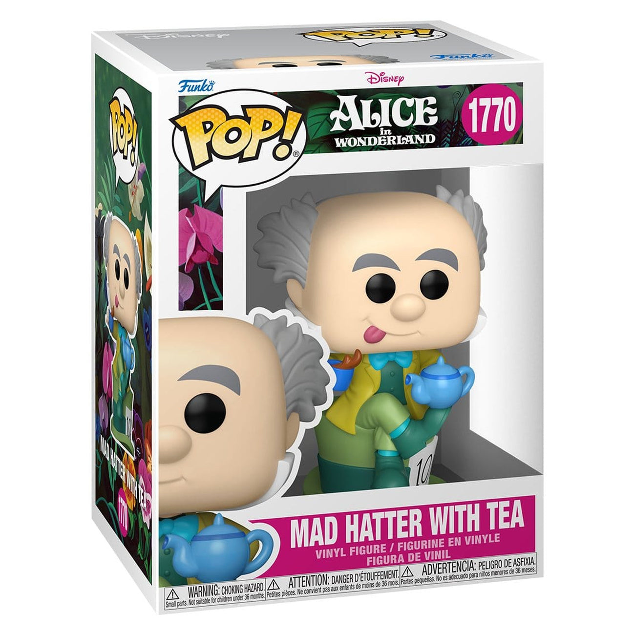 Produktbild Alice im Wunderland POP! Vinyl Figur Mad Hatter with Tea 9