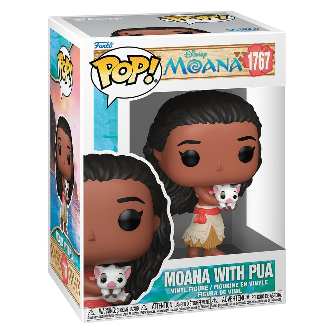 Produktbild Vaiana POP! & Buddy Vinyl Figur Moana w/Pua 9 cm
