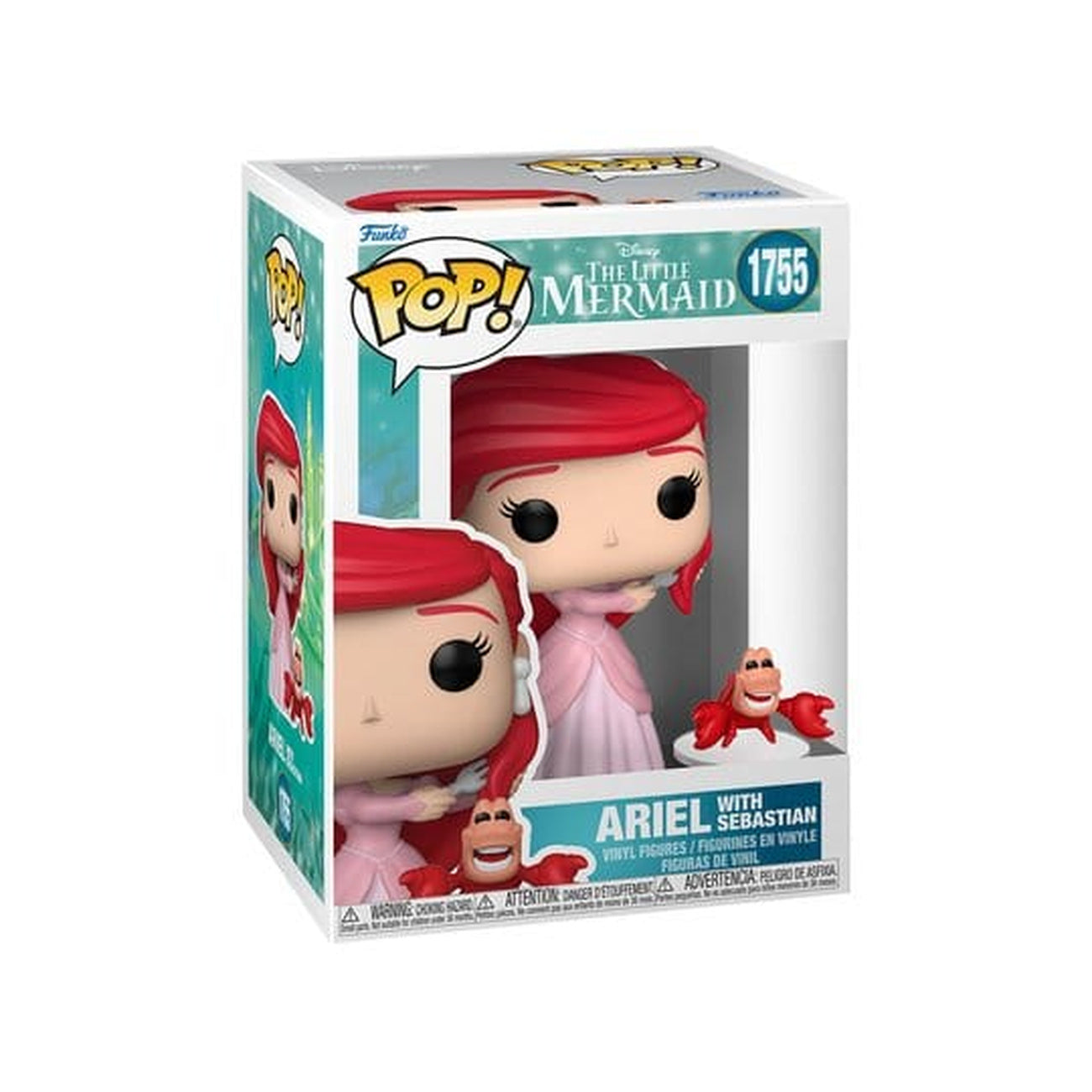 Produktbild Arielle, die Meerjungfrau POP! Vinyl Figur S3 – Ariel with