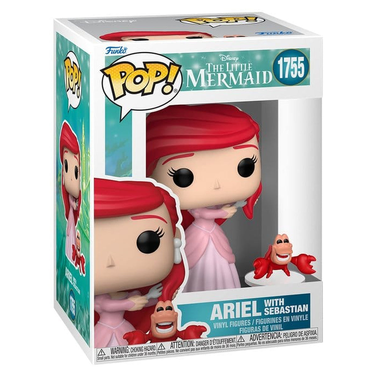 Produktbild Arielle, die Meerjungfrau POP! Vinyl Figur S3 – Ariel with
