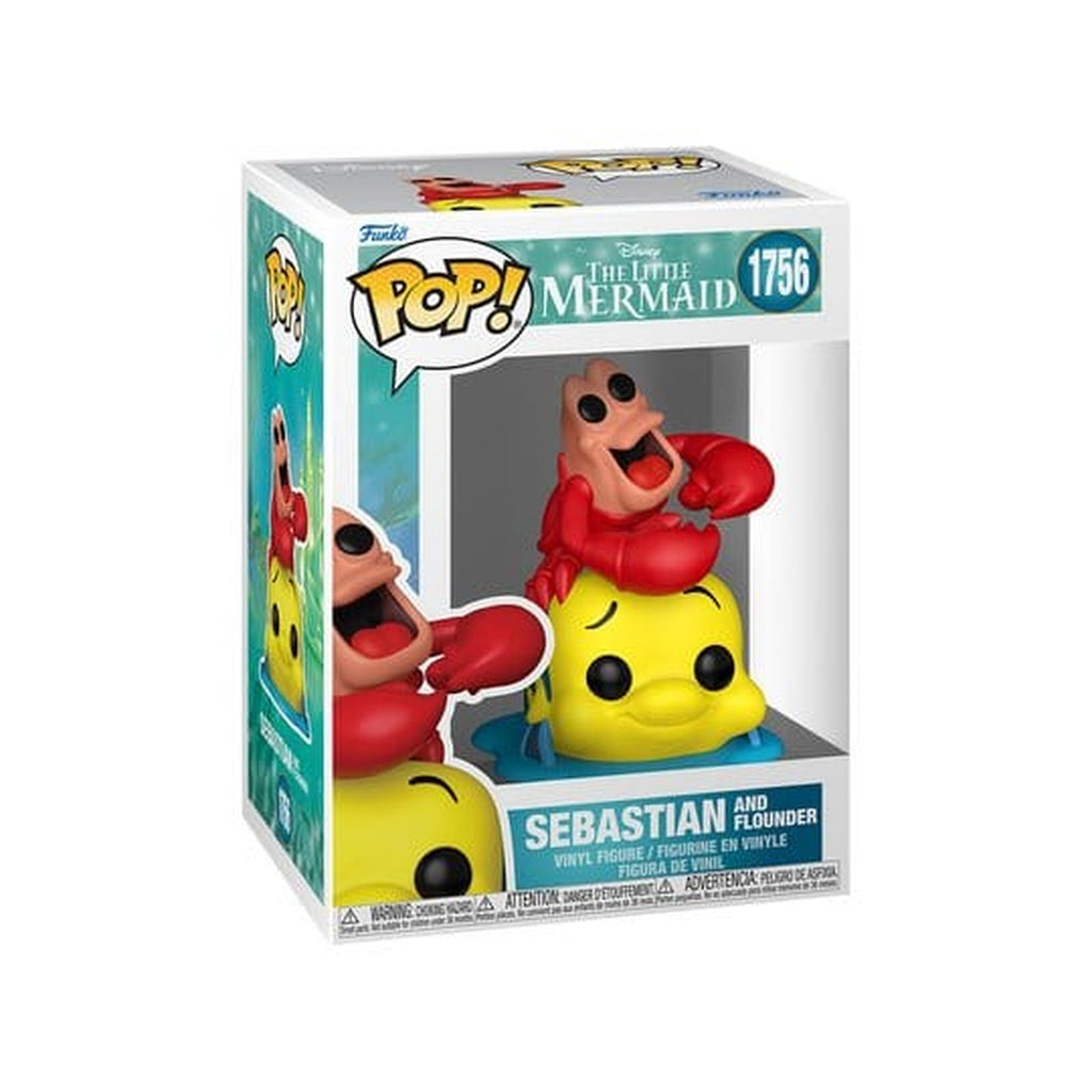 Produktbild Disney POP! Vinyl Figur : TLM S3- Sebastian & Flounder 9 cm