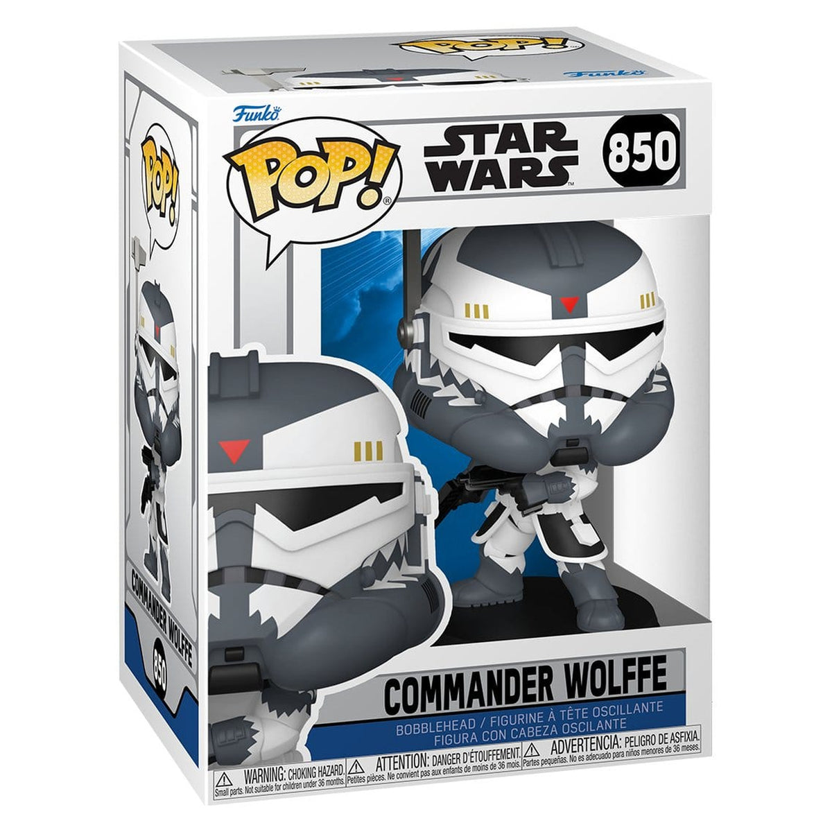 Produktbild Star Wars Animation POP! Vinyl Figur Comm Wolffe 9 cm