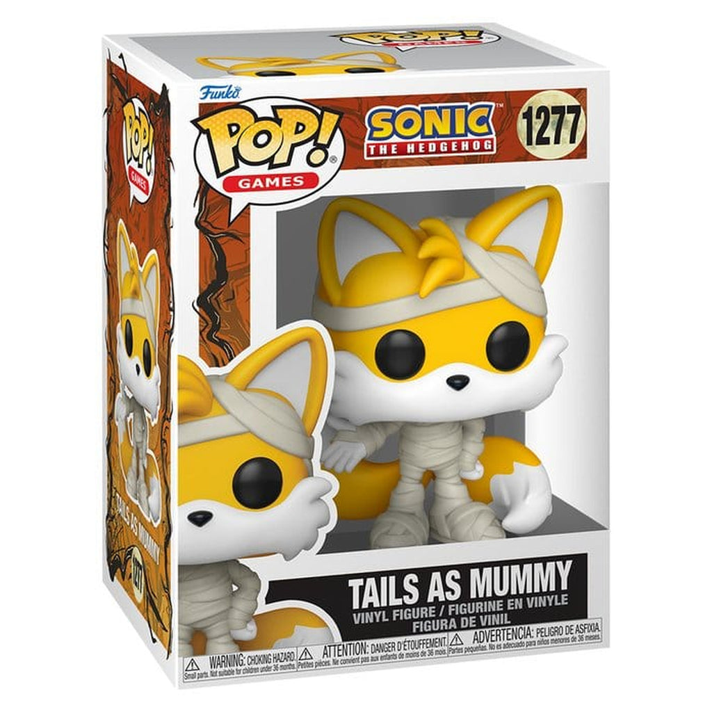 Produktbild Sonic the Hedgehog POP! Games Vinyl Figur Mummy Tails 9 cm