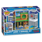 Produktbild Sonic 2 Bitty POP! Boxes Vinyl Figur Diorama Set