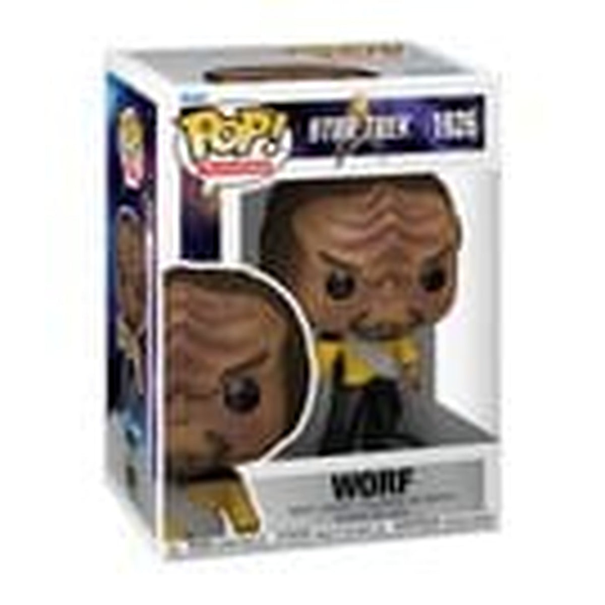 Produktbild Star Trek TNG POP! Television Vinyl Figur Worf 9 cm