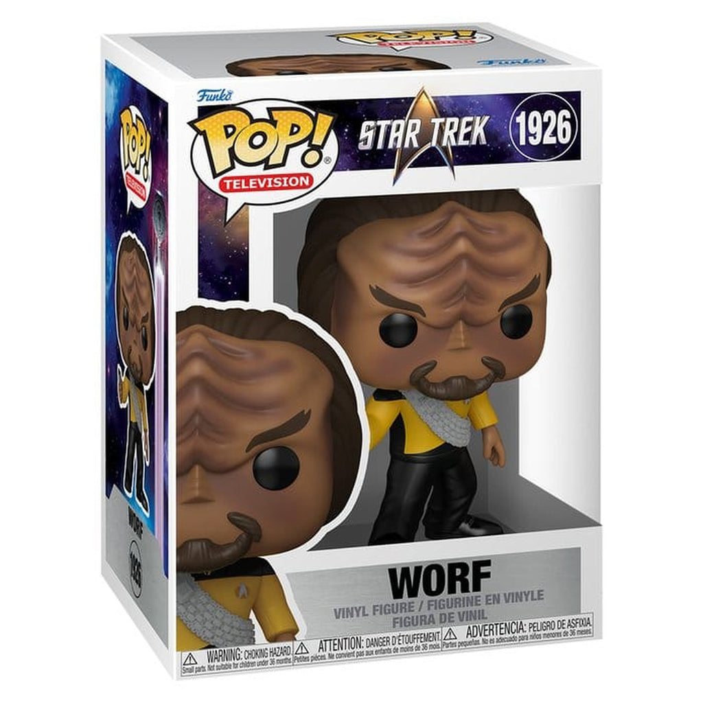 Produktbild Star Trek TNG POP! Television Vinyl Figur Worf 9 cm