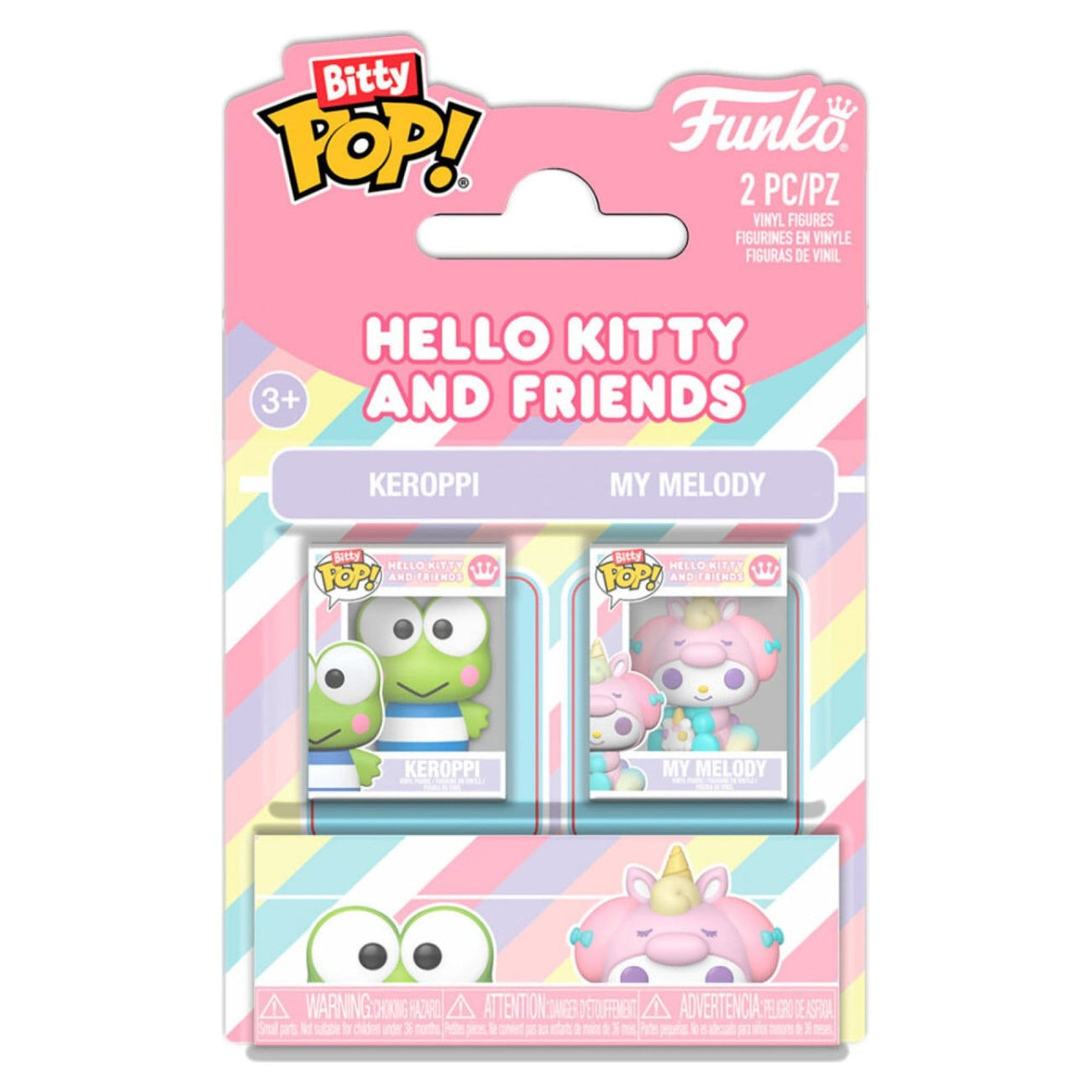 Produktbild Sanrio Bitty POP! Vinyl Figuren 2er-Pack K & MM 2 cm