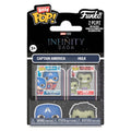 Produktbild Marvel IS Bitty POP! Vinyl Figuren 2er-Pack Cap & Hulk 2 cm
