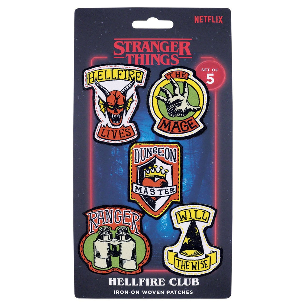 Produktbild Stranger Things Stoffaufnäher 5er-Pack