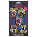 Produktbild Stranger Things Stoffaufnäher 5er-Pack