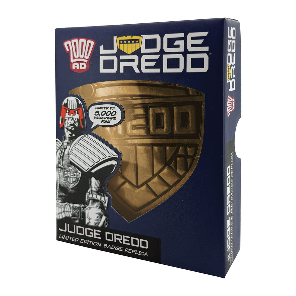 Product image 2000 AD Judge Dredd Badge Replica Limited Edition