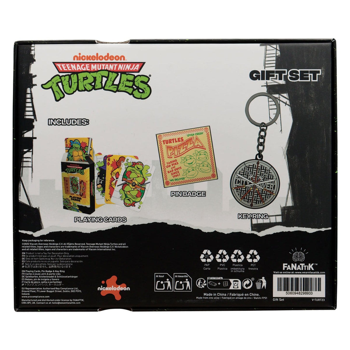 Produktbild Teenage Mutant Ninja Turtles Geschenkebox Cowabunga