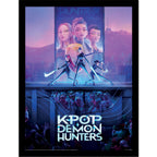 Produktbild KPop Demon Hunters Collector Print Poster im Rahmen Movie