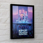 Produktbild KPop Demon Hunters Collector Print Poster im Rahmen Movie