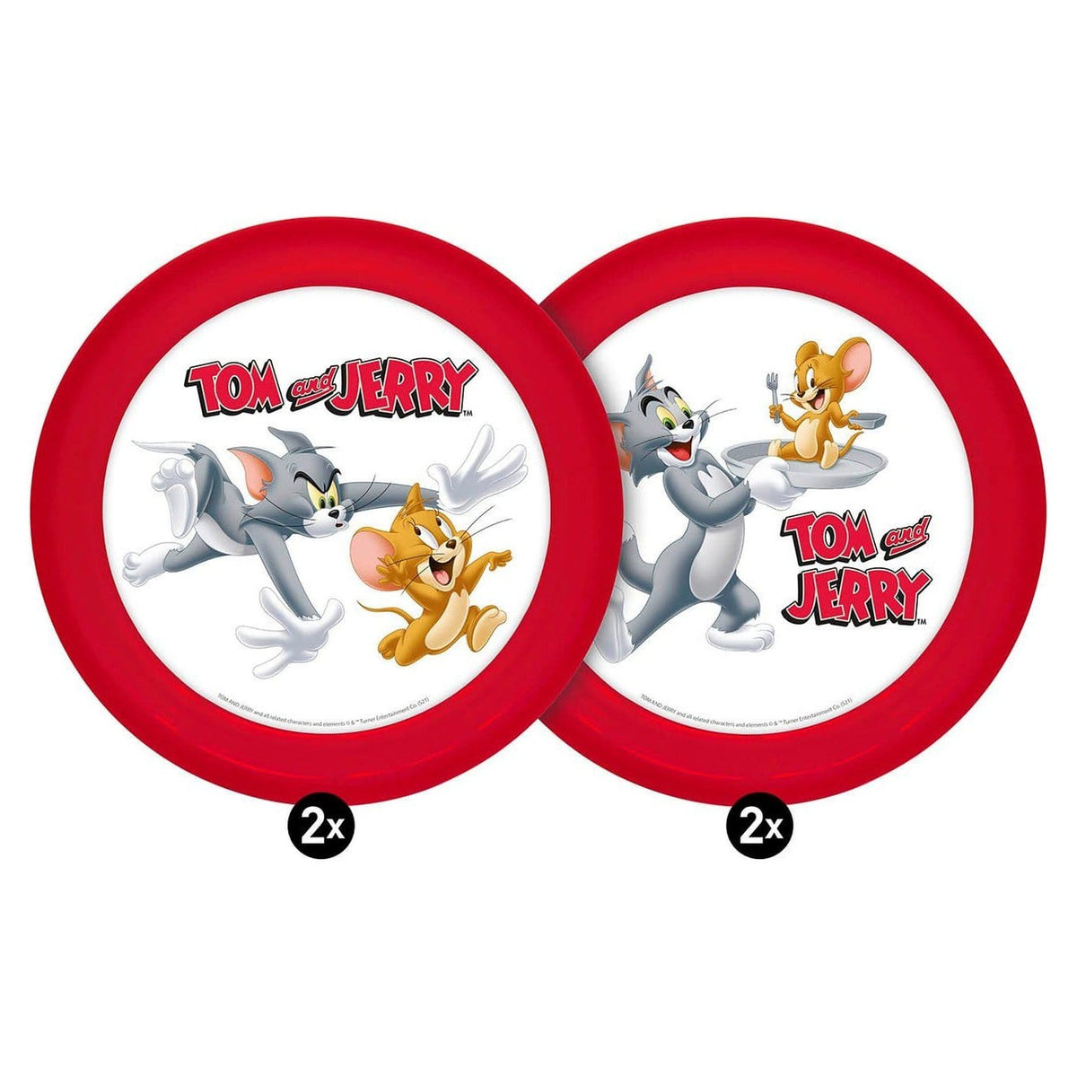 Produktbild Tom & Jerry Teller 4er-Pack 21 cm