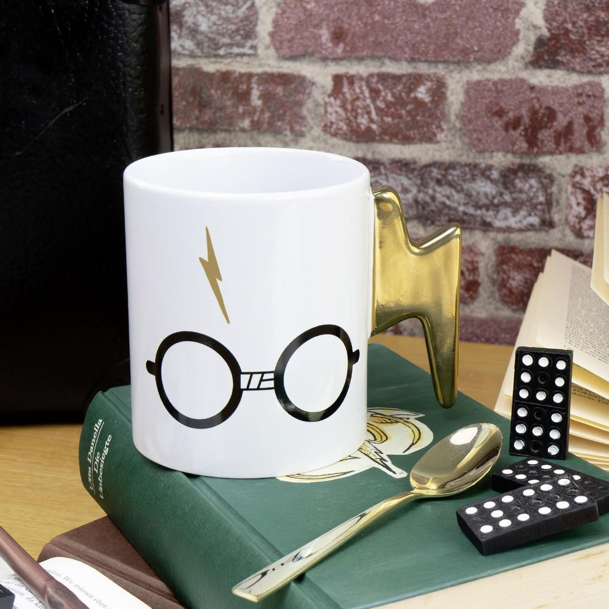Produktbild Harry Potter Tasse Glasses Lightning Handle 460 ml