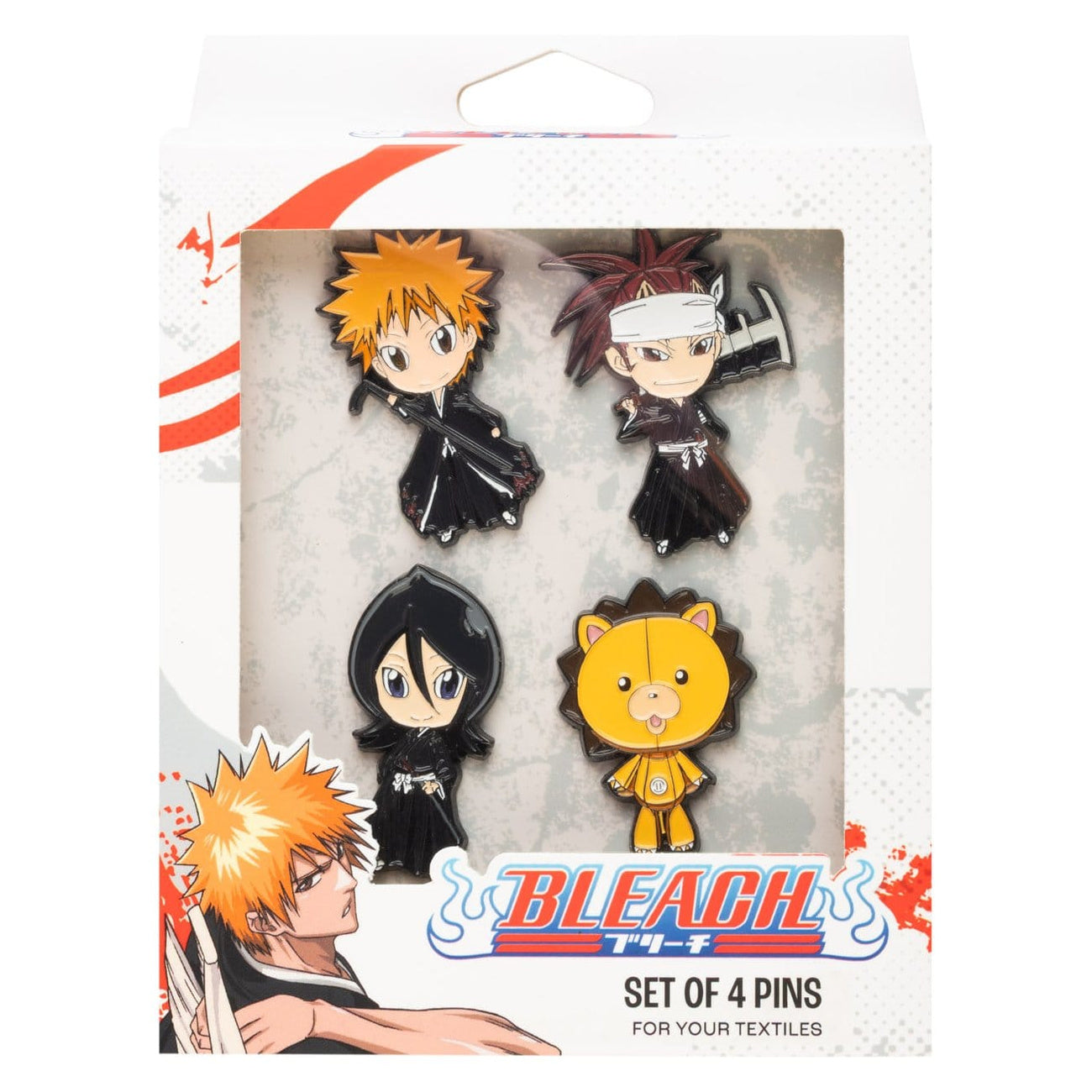 Produktbild Bleach Ansteck-Pins 4er Set